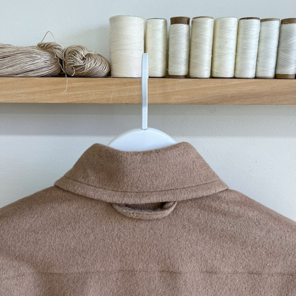 Deadstock Camel Wool Blend Chore Coat