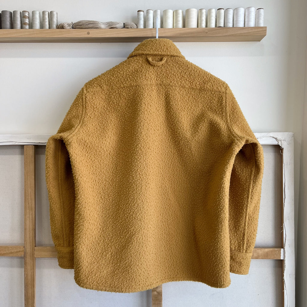 Senape Casentino Wool Overshirt Size XS