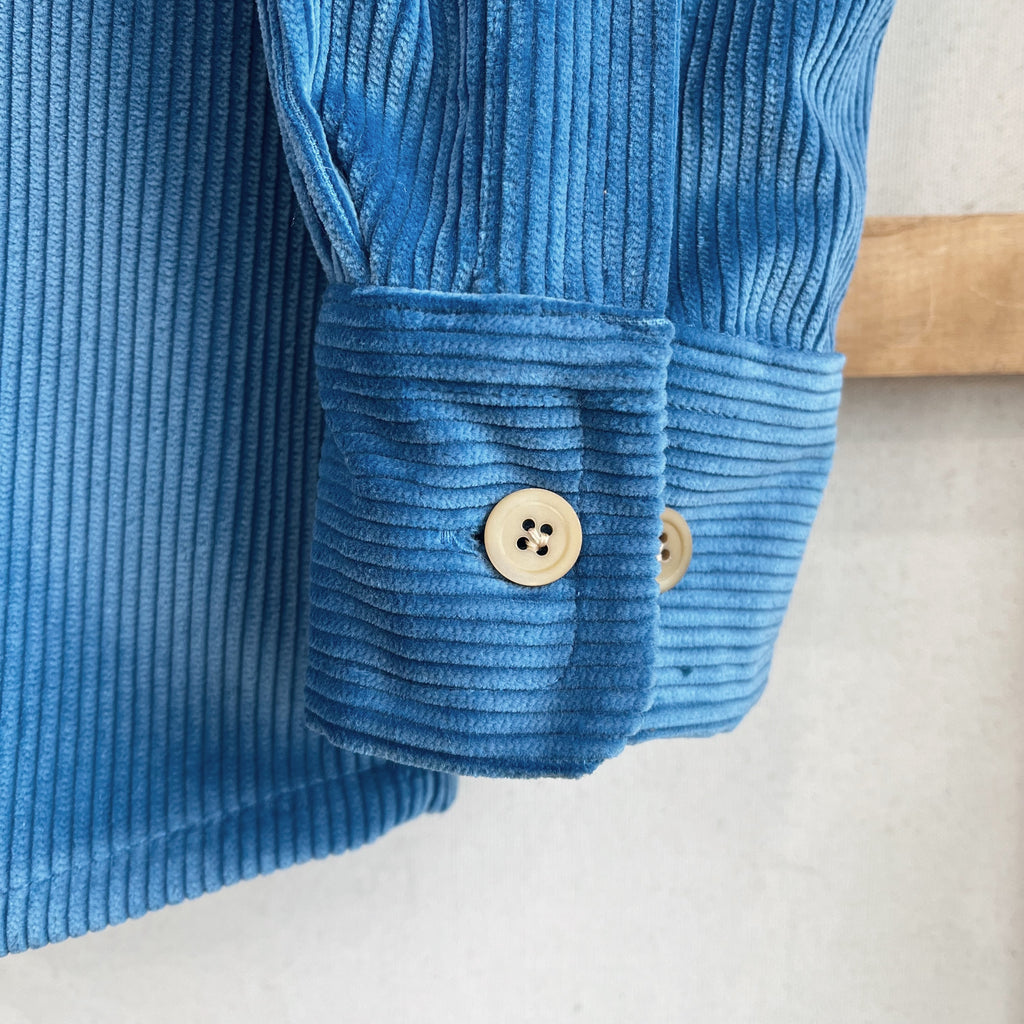 Sky Blue 16.5 Oz. Corduroy Overshirt