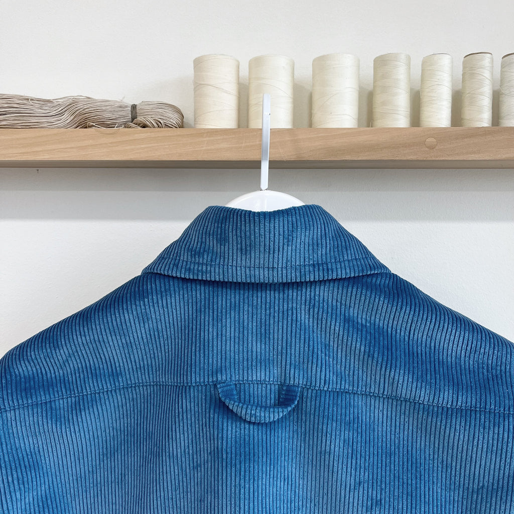 Sky Blue 16.5 Oz. Corduroy Overshirt