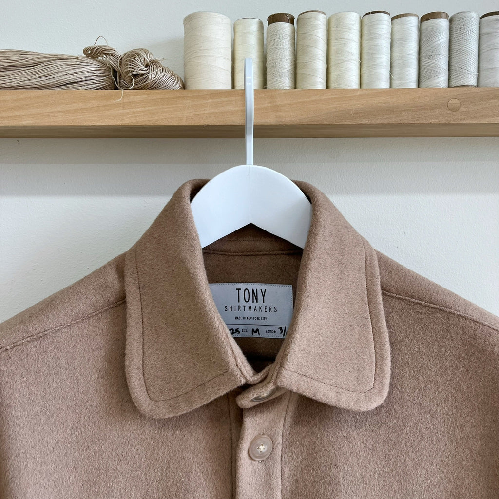 Deadstock Camel Wool Blend Chore Coat