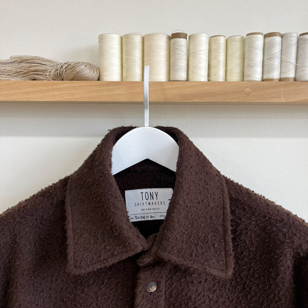 Cioccolato Casentino Wool Chore Coat – TONY SHIRTMAKERS