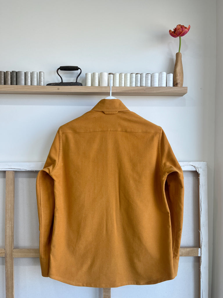 Ochre Moleskin Shirt Jacket