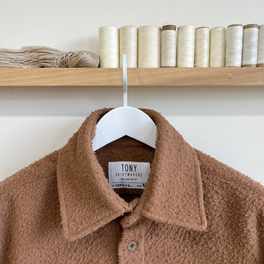 Cammello Scuro Casentino Wool Chore Coat