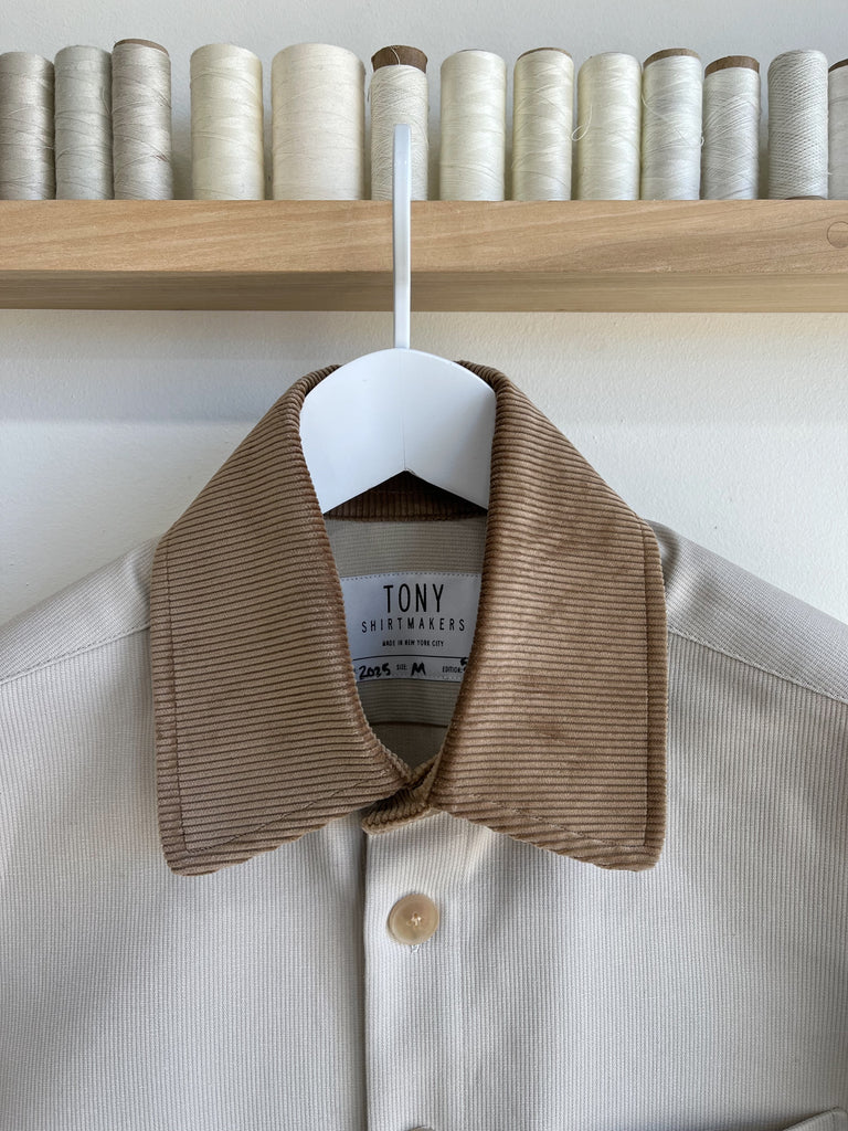 Stone Whipcord Chore Coat