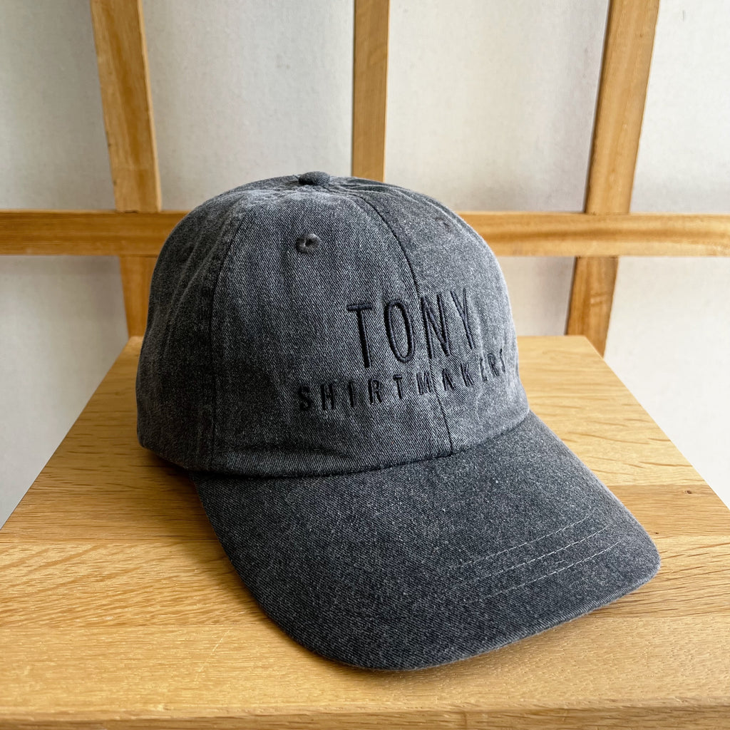 TSM Garment Dyed Cap in Soot