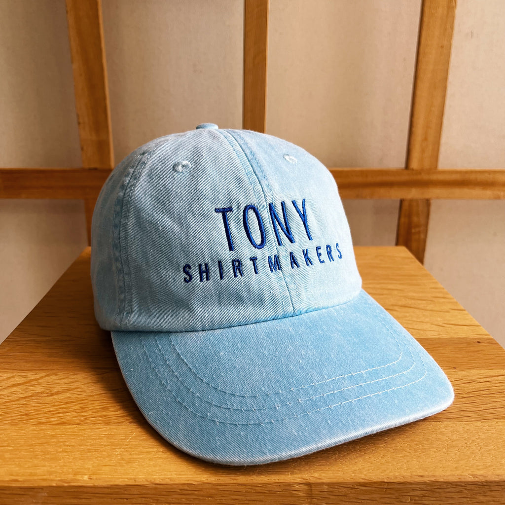TSM Garment Dyed Cap in Bright Sky
