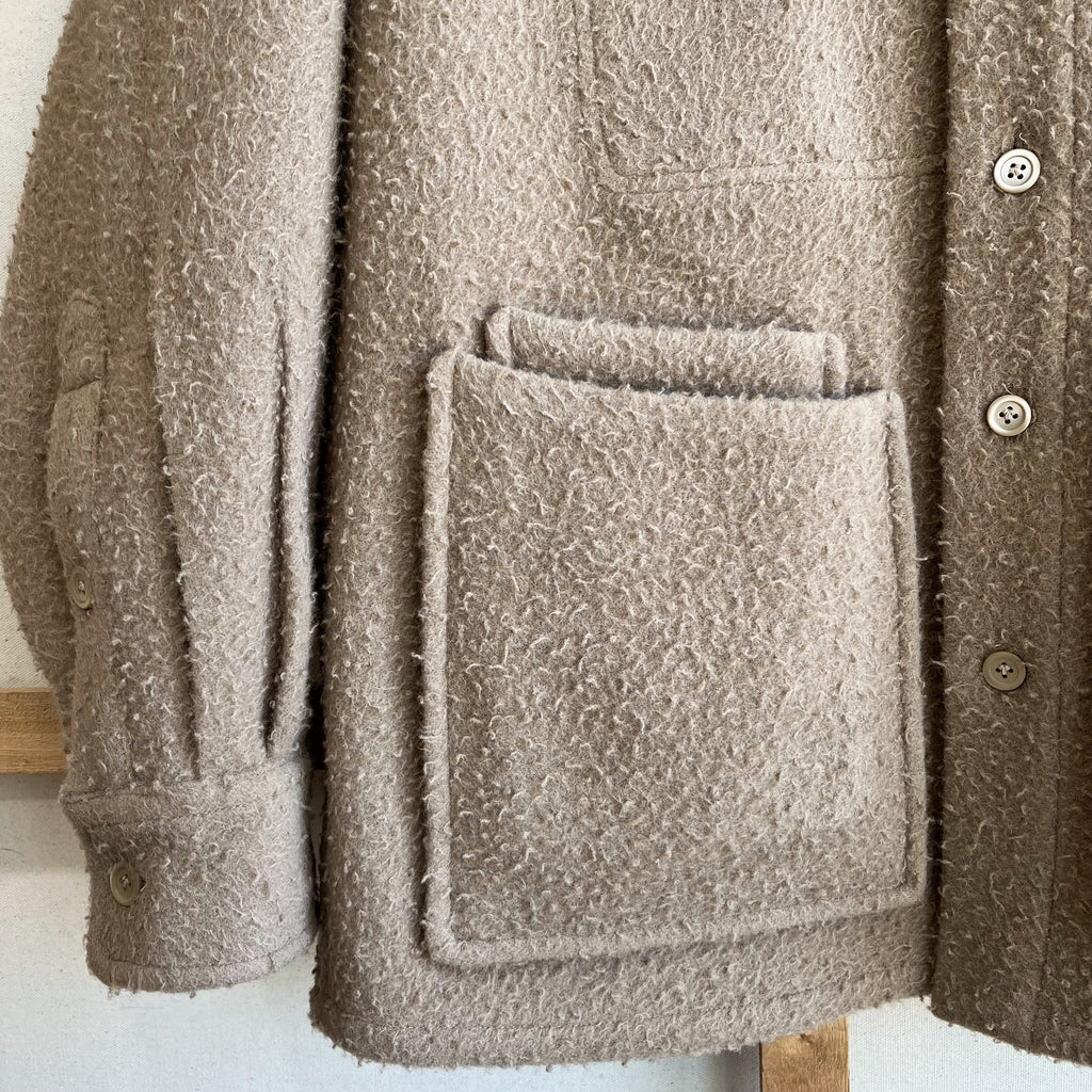 Cammello Chiaro Casentino Wool Chore Coat