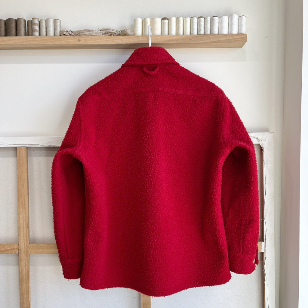 Roma Red Casentino Wool Chore Coat