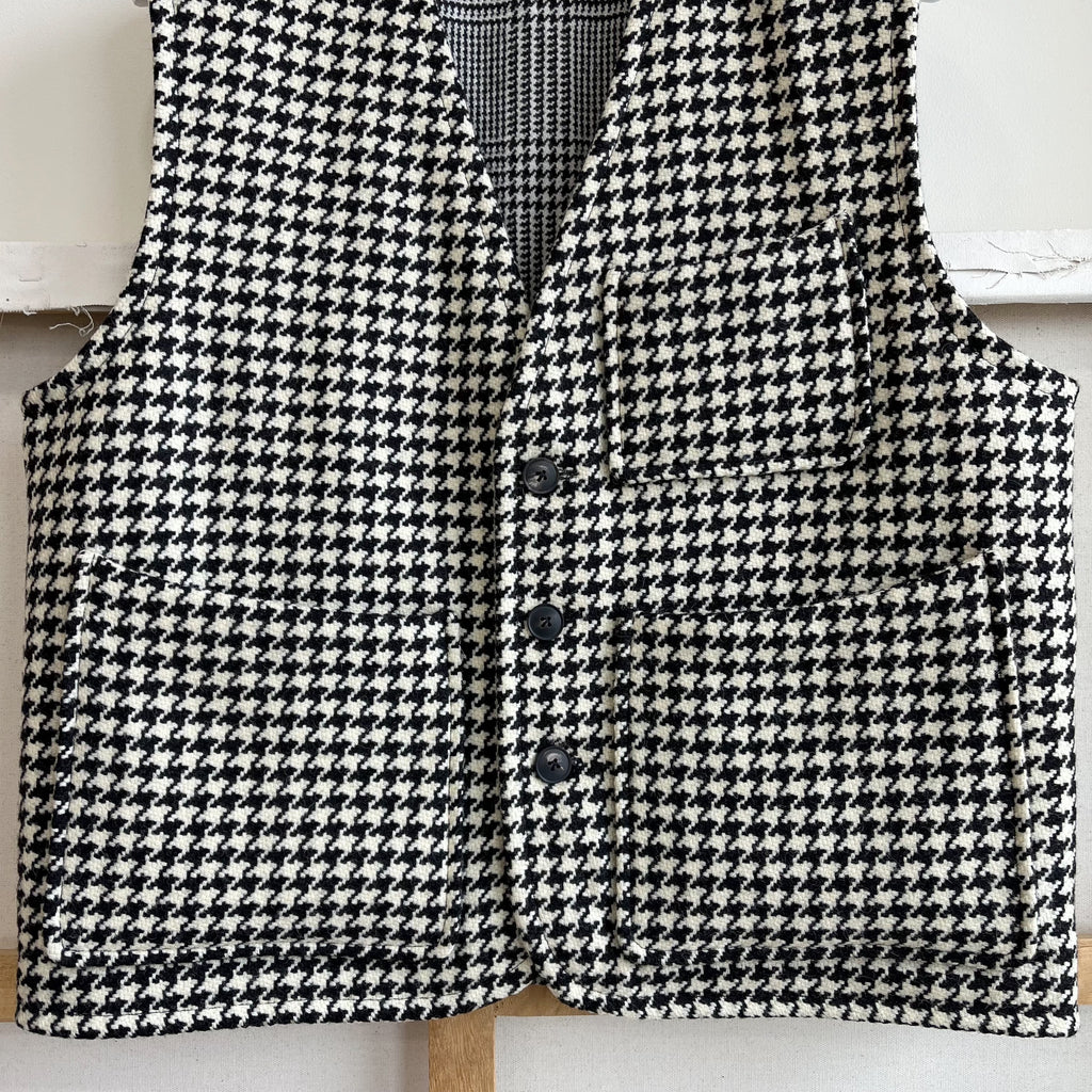 Extra Virgin Wool Reversible Vest