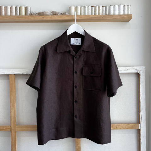 Black Laundered Cotton Dress Shirt – TONY SHIRTMAKERS