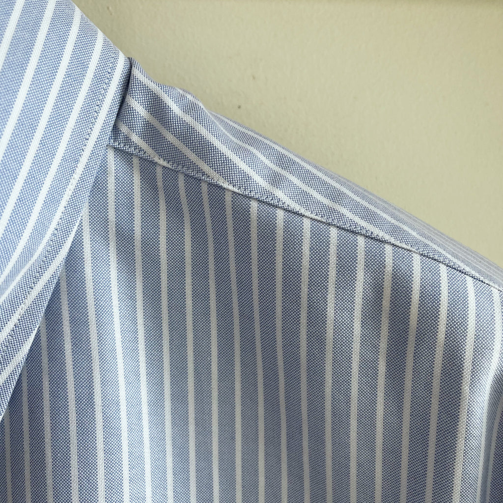 Sky Stripe OCBD Button Down Dress Shirt