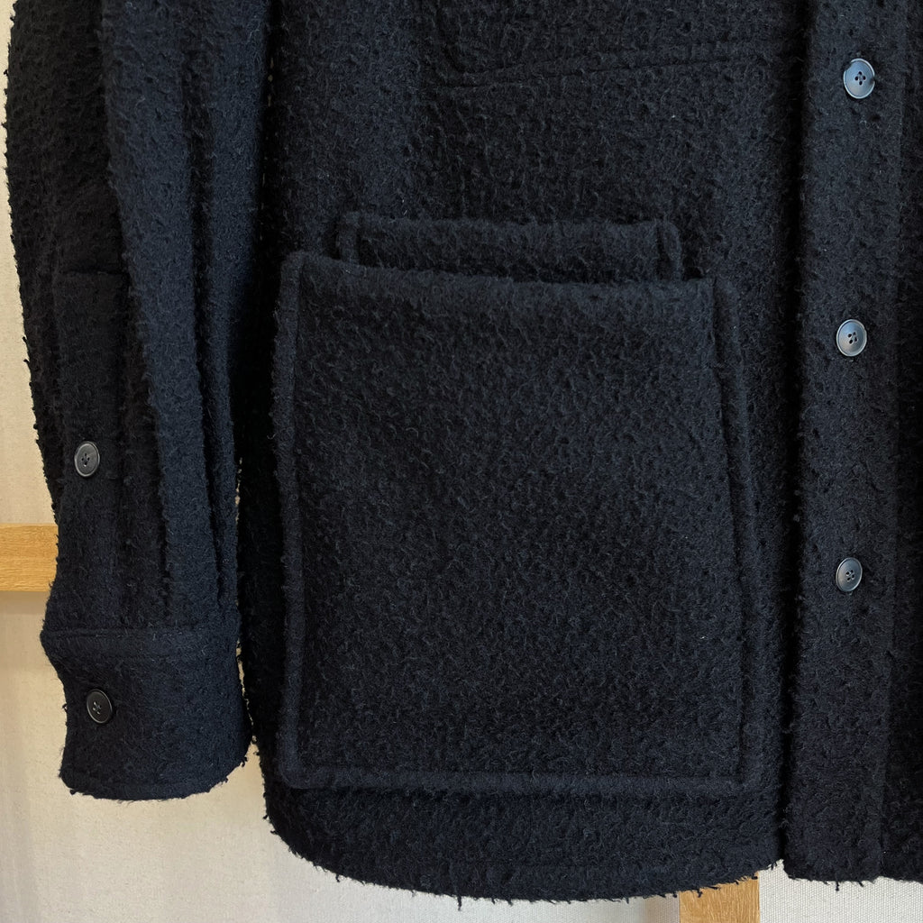 Nero Casentino Wool Chore Coat