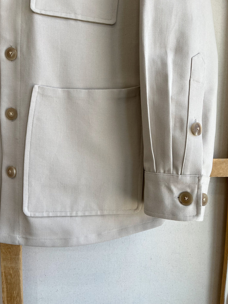 Stone Whipcord Chore Coat
