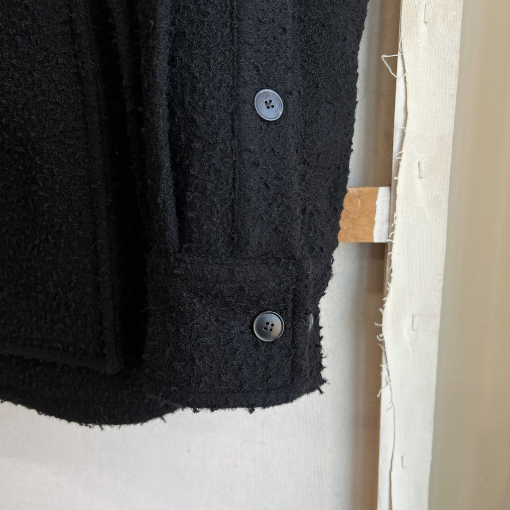 Nero Casentino Wool Chore Coat