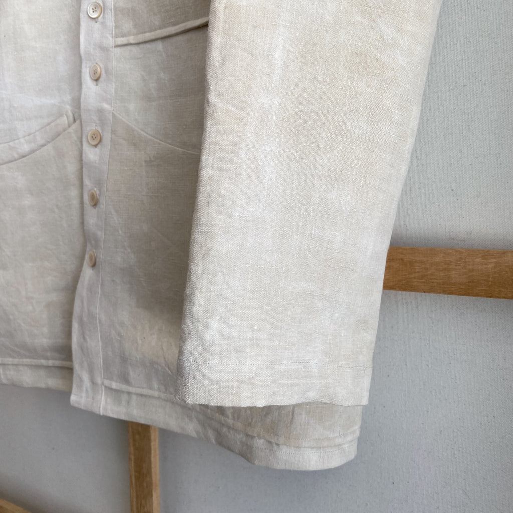Sand Antique Linen Sail Coat