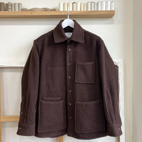 Cioccolato Casentino Wool Chore Coat