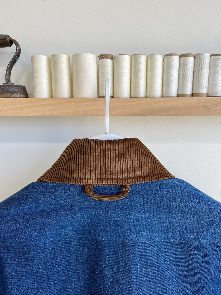 Medium Wash Denim Chore Coat