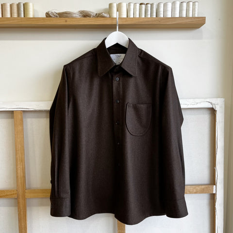 Earth Wool Cashmere Overshirt