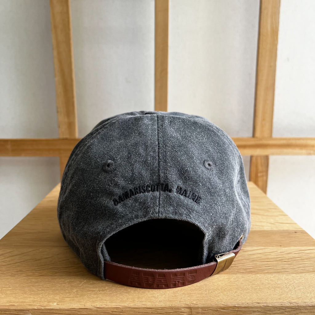 TSM Garment Dyed Cap in Soot
