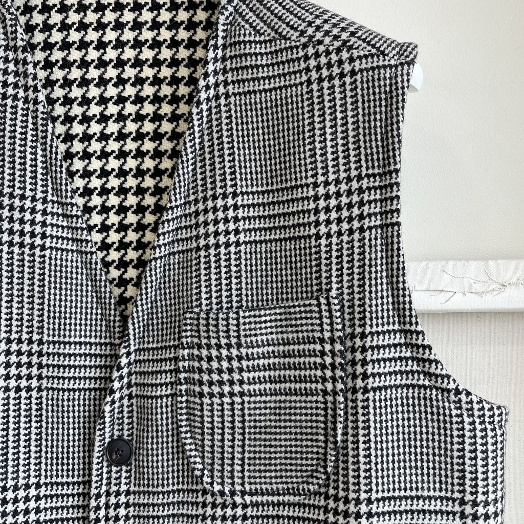 Extra Virgin Wool Reversible Vest