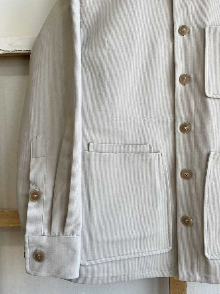 Stone Whipcord Chore Coat