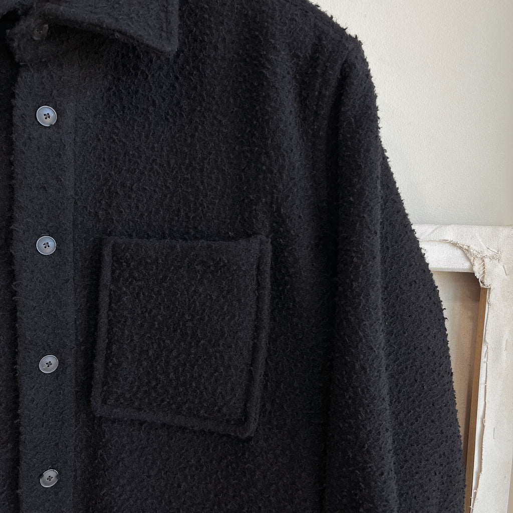 Nero Casentino Wool Chore Coat