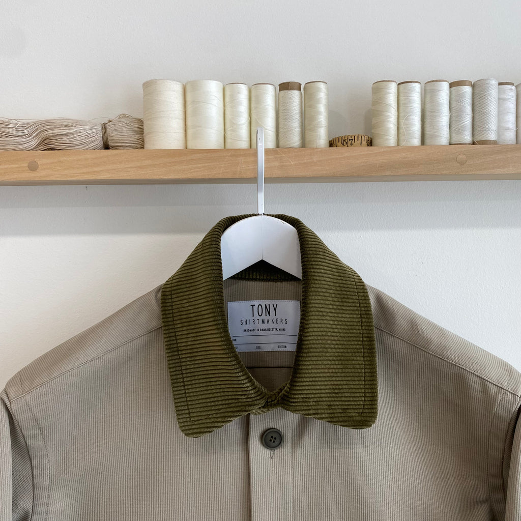 Moss Deadstock Whipcord Chore Coat