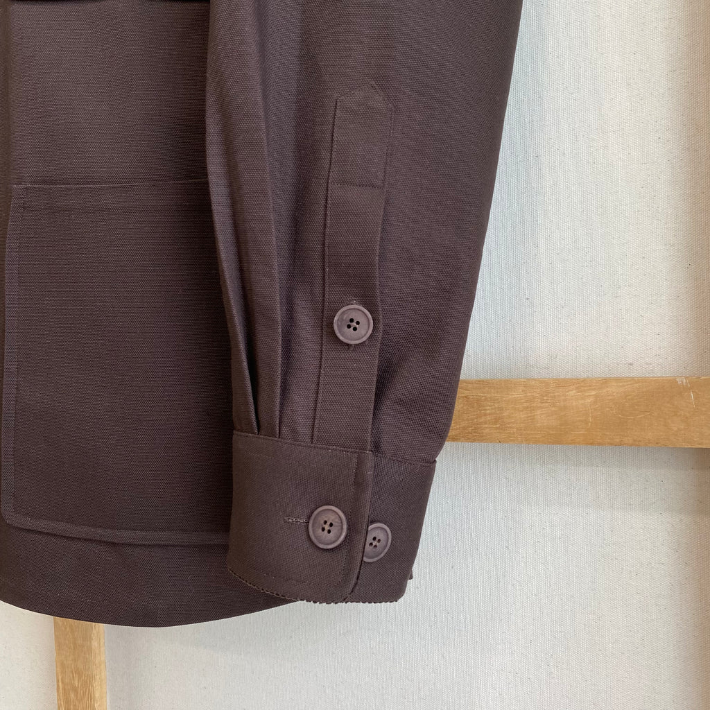 Chocolate Canvas Chore Coat