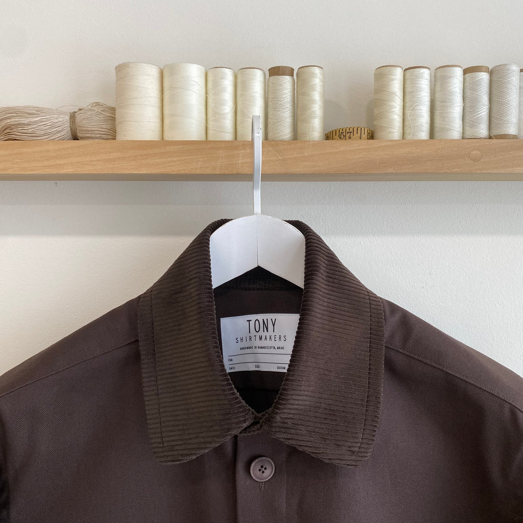 Chocolate Canvas Chore Coat