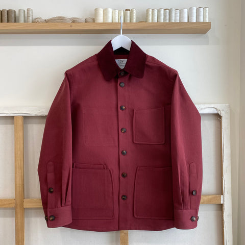 Sienna Deadstock Whipcord Chore Coat